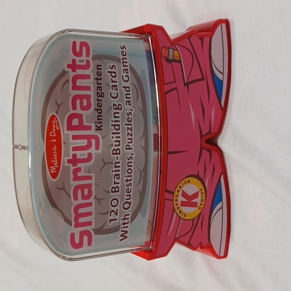 Melissa & Doug Smarty Pants Cards K Kindergarten Genius Pink